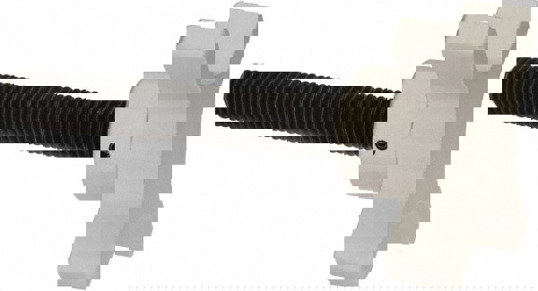 Lobed Knob: 63.5 mm Head Dia, 4 Points, Aluminum